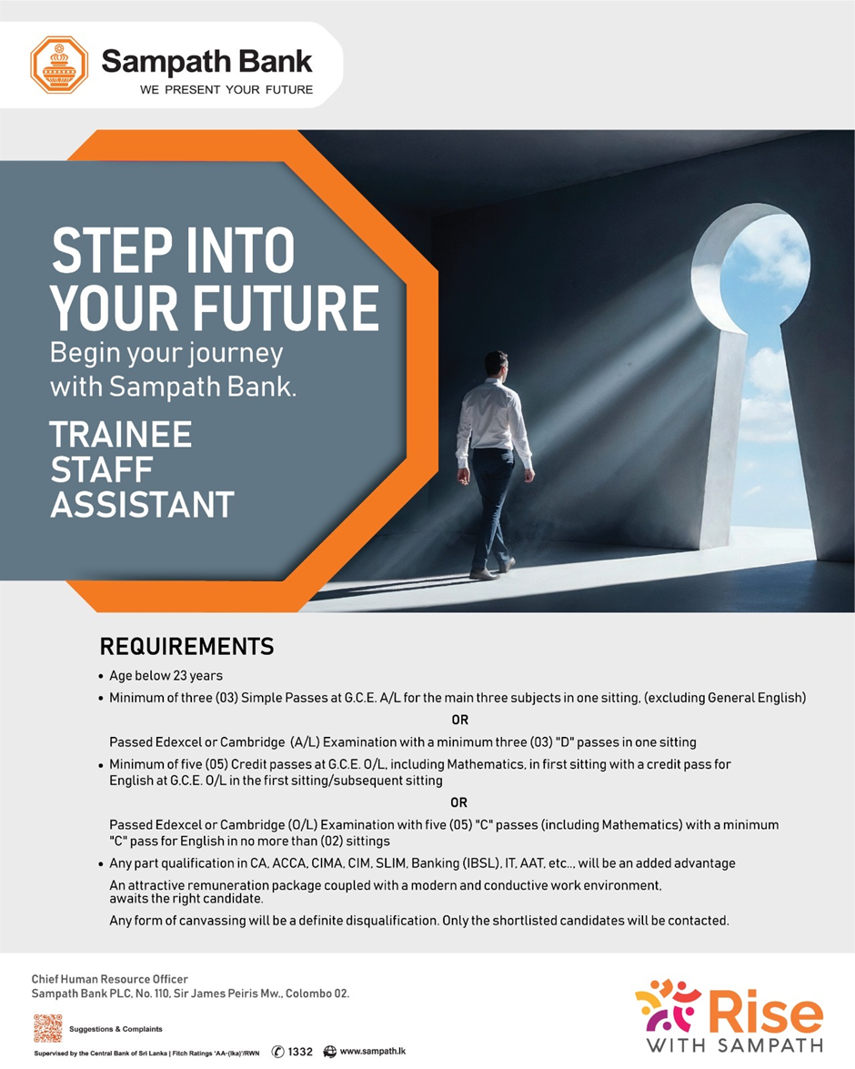 Trainee Staff Assistant 