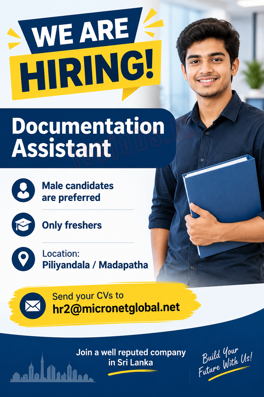 Documentation Assistant  - Micronet Global job notice